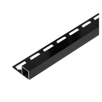 Aluminum square eyebrow, black, 13MM HOME 2M