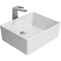 American Standard Thin Touch Square WP-F611-WT Countertop Washbasin.