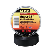 เทปพันสายไฟ Super33+ 66ft สีดำ 3M