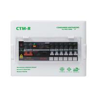 ชุดตู้คอนซูมเมอร์ 6 ช่อง 63 แอมป์ พร้อมกันไฟรั่ว/ไฟดูด CT ELECTRIC