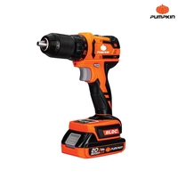 สว่านไร้สาย (พร้อมแบตเตอรี่) PUMPKIN INF-13DBL 13 มม. 20 โวลต์