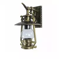 1 bulb outdoor wall lamp, model WD21-GO, rust gold color, THE SUN