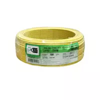 THW power cable (IEC01) 1x2.5x100 m. yellow