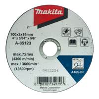 แผ่นตัดเหล็ก MAKITA A46S 4 นิ้ว