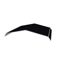 Ridge Capping Type 3 Metal Sheet Imported Girth 610 mm. Black AZ70