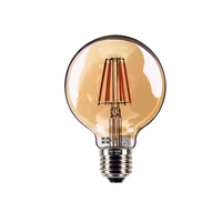 หลอดไฟ LED E27 6W วอร์มไวท์ ทรงปิงปอง HI-TEK FILAMENT