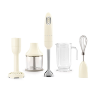 Smeg เครื่องปั่นอาหารแบบมือถือ รุ่น HBF02CREU สีครีม