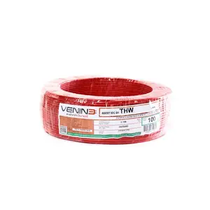 VENINE IEC01 THW Wire 1x4 mm2 Red 100M-1