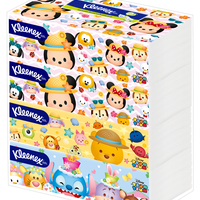 กระดาษเช็ดหน้า KLEENEX TSUM TSUM 115 แผ่น แพ็ค4