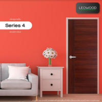 Melamine Door MDF iDoor S4 S5 Mahogany