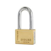 SOLEX 45MM DOUDLEKEYSD50L PB PADLOCK