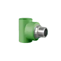 PPR Male Thread Tee II Lesso 40 mm x1 1/4 inch