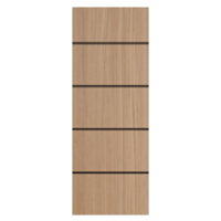 Melamine Door MDF Unix M02BG Siam Teak