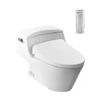 สุขภัณฑ์อัตโนมัติ TOTO CW923R1UW8 4.8 ลิตร พร้อมฝาและระบบชำระล้างอัตโนมัติ WASHLET    