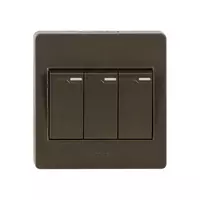SET SWITCH 1WAY 3MODULES M3N-S31-CC HAC