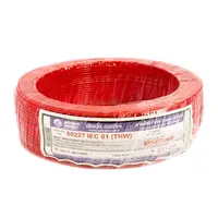 Phelps Dodge IEC01 THW Wire 1x2.5 mm2 Red 100M