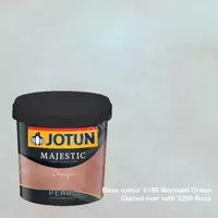 Jotun Majestic Design Pearl 5168 Mermaid Green + 3280 Rosa