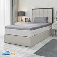 TOPPER BEDSHEET 3.5ft HLS TWIN GREY