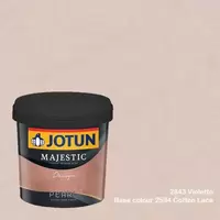 Jotun Majestic Design Pearl 2843 Violetto + 2594 Cotton Lace