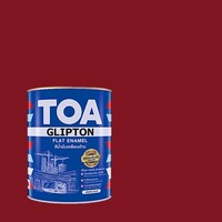 TOA G256 TOA แฟลท อีนาเมล สีน้ำมันเคลือบด้าน Cinquasia Red