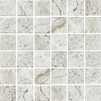 COTTO MT HIDEAWAY Light Gray Mosaic Tiles