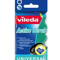ฟองน้ำล้างภาชนะ VILEDA ACTIVE SCRUB 7x11x2.6 ซม.