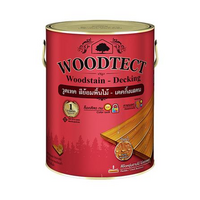 #WD508 สีย้อมพื้นไม้ WOODTECT สีมะฮอกกะนี ชนิดด้าน 1/4แกลลอน