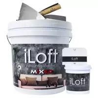 #3 สีซีเมนต์สร้างลาย ILOFT MIXED สีดำ