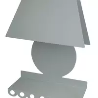 โคมไฟติดผนัง CARINI LED VW0216-1W โลหะ สีขาว