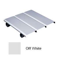 ฝ้าอลูมิเนียม ตัวซี 85C Fameline สี Off White