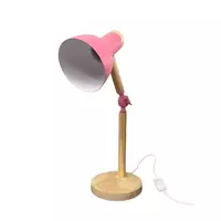 DESK LAMP MD HL-12PK HAT MT/WD PK/WD