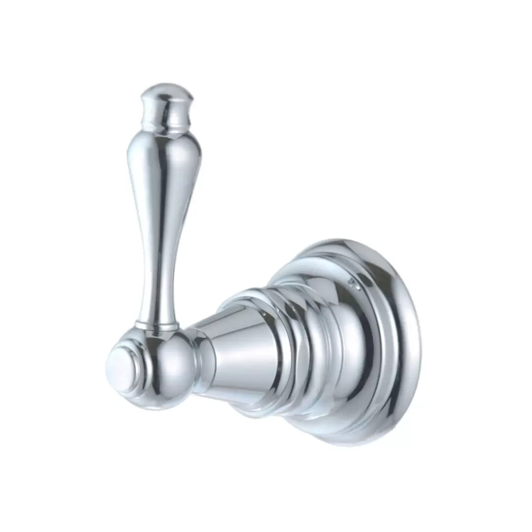 Water diverter valve, 1 inlet, 2 outlet, wall-mounted type, Classic model, COTTO CT606C17-1