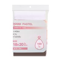 ถุงขยะ PASTEL 18x20 นิ้ว 5 ม้วน