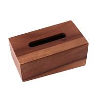 TISSUE BOX SHEET WOODEN ACAZIA