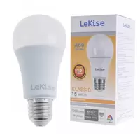 LED light bulb A60 15 watts, Klassic model (Warm White) LEKISE