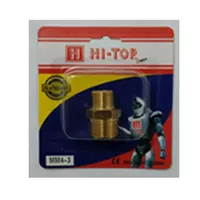 ข้อต่อเกลียวนอก-นอก HI-TOP MM 4-4 หุน