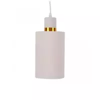 Chandelier 1 bulb, aluminum, model F7946C P HEAP