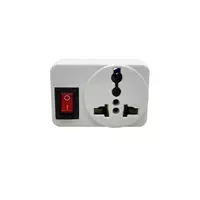 Multipurpose socket, 1 socket, 1 switch, model DP4, white