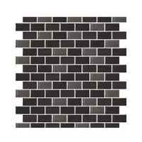Glascera glass mosaic, Glint Cocoa model #1, size 288x299x6 mm (price per sheet)