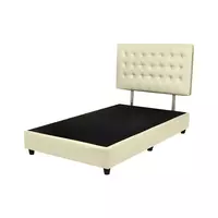 ฐาน+หัวเตียง MUNICH 3.5FT CREAM HLS