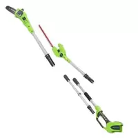เครื่องตัดกิ่งไม้ (พร้อมแบตเตอรี่) GREENWORKS GWS0007 40 โวลต์