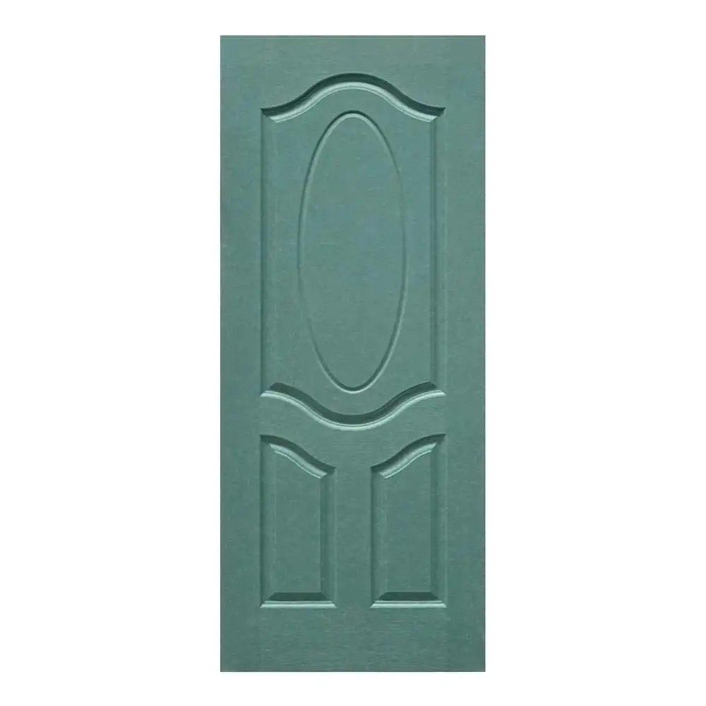 ประตูภายใน HMR AZLE 3MV1 ลูกฟัก 80X200 ซม. สีเขียว ไม่เจาะลูกบิด-1