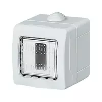 กล่องกันน้ำติดลอย 1 ช่อง 25501 GY BTI