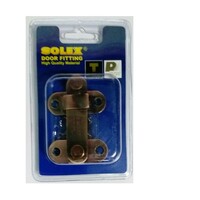 กลอนตัวล็อก SOLEX E4AC 4 นิ้ว สีทองแดงรมดำ