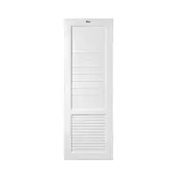 ประตูห้องน้ำ UPVC เจาะรูลูกบิด ASARA S933 70x180 ซม. สีขาว