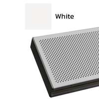 Galvanized Steel Acoustic Baffle Ceiling Metalworks V-P500 White