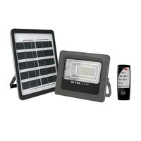 สปอร์ตไลท์โซล่าเซลล์ HI-TEK HFSS000 30 วัตต์ DAYLIGHT สีเทา/ดำ