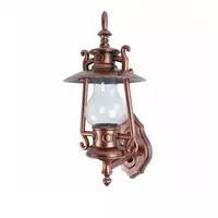 1 bulb outdoor wall lamp, model W21-RO, rust red, THE SUN
