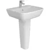 American Standard CYGNET WP-1511/F711-WT-0 pedestal washbasin.