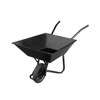 Cement cart, single wheel, Max Chok-Amnuay, 100 kg, black